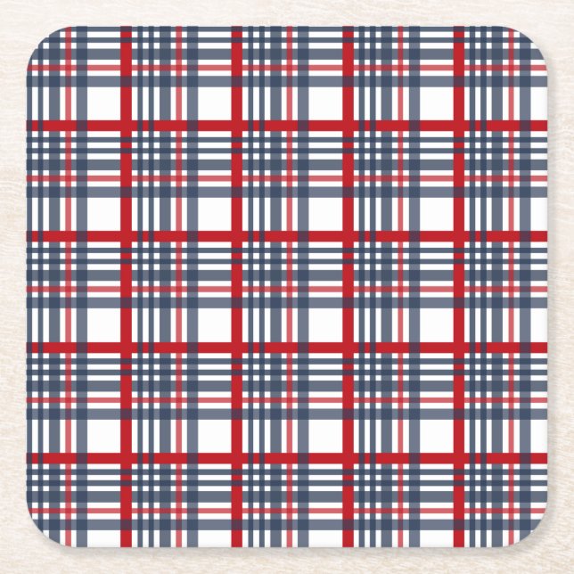 Pput mönster underlägg papper kvadrat (Framsidan)