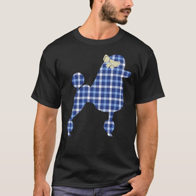 Pput Pudel Hund T Shirt (Framsida)