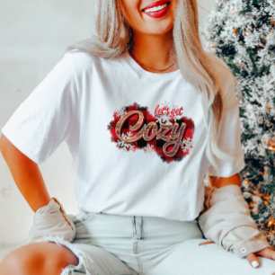 Pput Snöflingor Winter T-Shirt