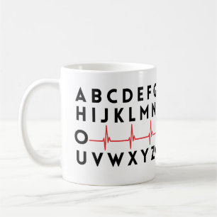 PQRST Nurse Kaffemugg
