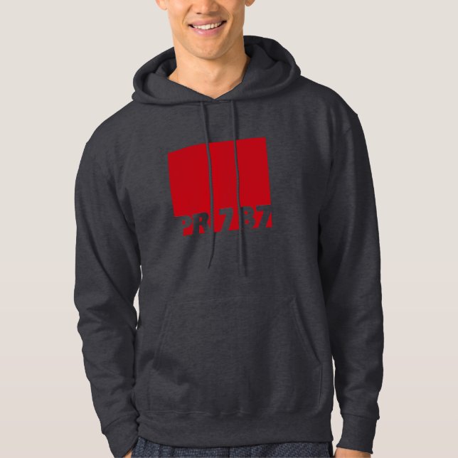 PR 787 (RED) SWEATSHIRT MED LUVA (Framsida)