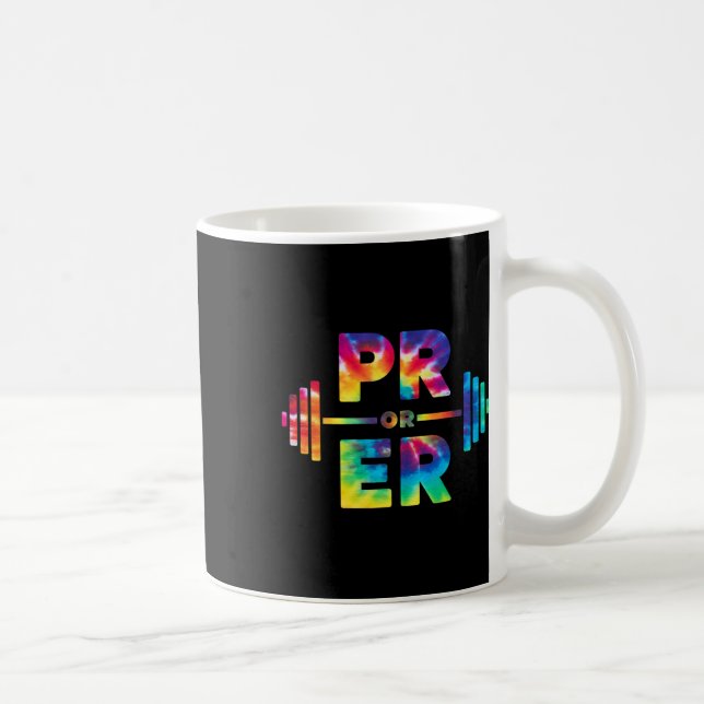 Pr eller er Weightlift Funny Gym Tee Workout Humor Kaffemugg (Höger)