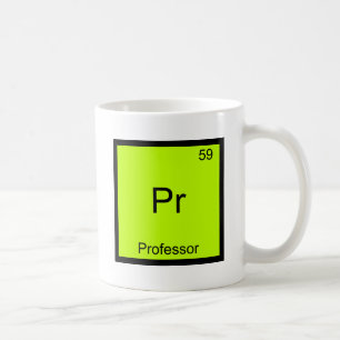 Pr - För kemiinslag för professor rolig Kaffemugg