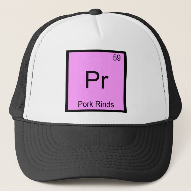 Pr - Gris Rinds Funny Chemistry Inslag-symbol Te Keps (Framsida)