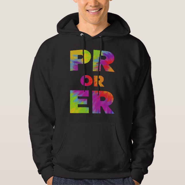 Pr Or Er Weightlifting Bodybuilding Fitness Gym  1 Hoodie (Framsida)