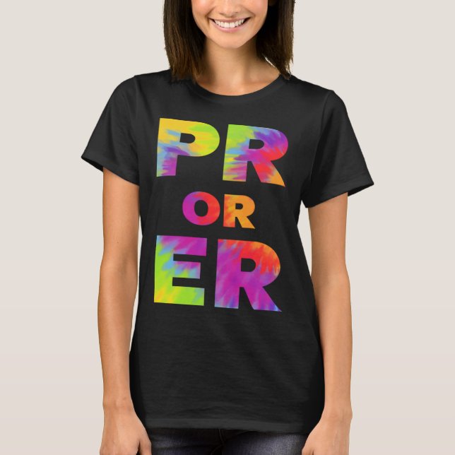 Pr Or Er Weightlifting Bodybuilding Fitness Gym  1 T Shirt (Framsida)