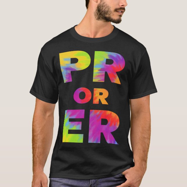 Pr Or Er Weightlifting Bodybuilding Fitness Gym  1 T Shirt (Framsida)