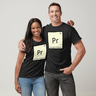 Pr - Parmigiano-Reggiano Cheese Chemistry Symbol Tee Shirt