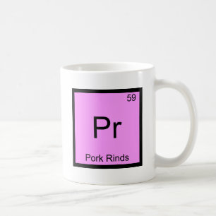 Pr - Utslagsplats för symbol för inslag för kem Kaffemugg