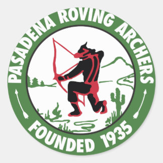 PRA-Logotyp - fäst Runt Klistermärke