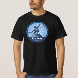 Pra-Loup Station de ski - Skieur T Shirt