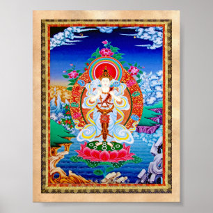Prabhutaratna Buddha-Coola oriental Padmakumara Poster
