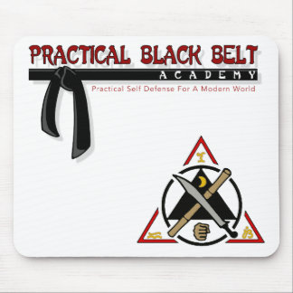 Practical Black Bälte/Kali Mousepad Musmatta