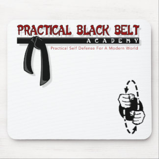 Practical Black Bälte/PFS Mousepad Musmatta