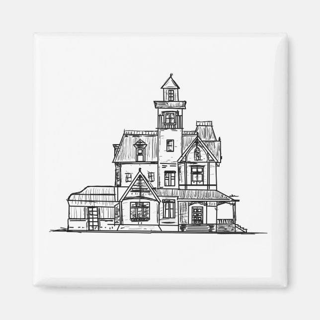 Practical Magic House Magnet (Framsidan)