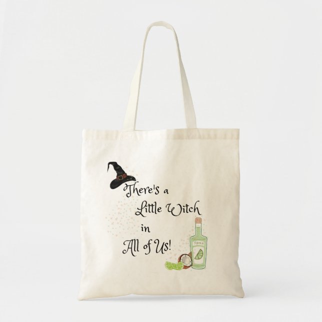 Practical Magic inspirated Tote Bag Tygkasse (Framsidan)