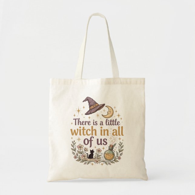 Practical Magic Little Witch Women's Tote Bag Tygkasse (Framsidan)