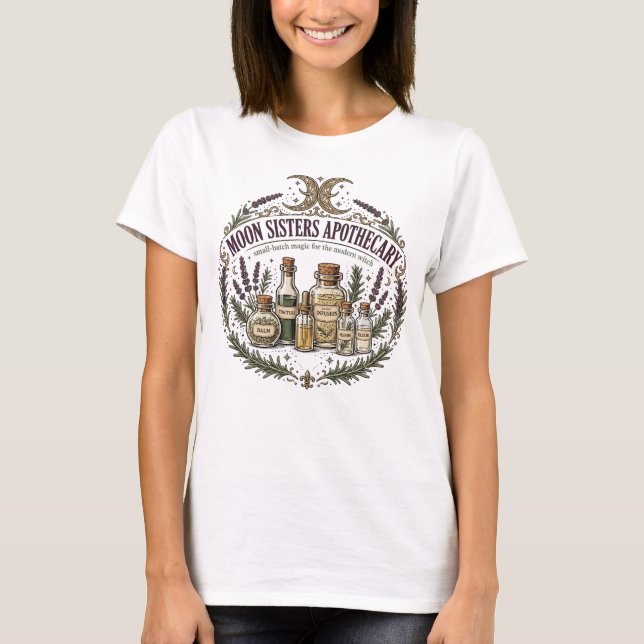 Practical Magic Moon Sisters Women's Basic Tee (Framsida)