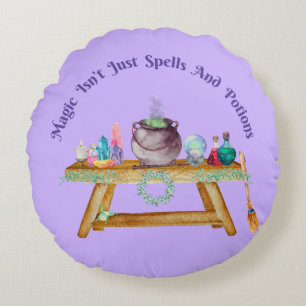 Practical Magic Quote - Dubbla Side Rund Kudde