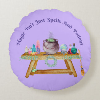Practical Magic Quote - Dubbla Side Rund Kudde