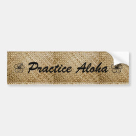 Practice Aloha Bildekal