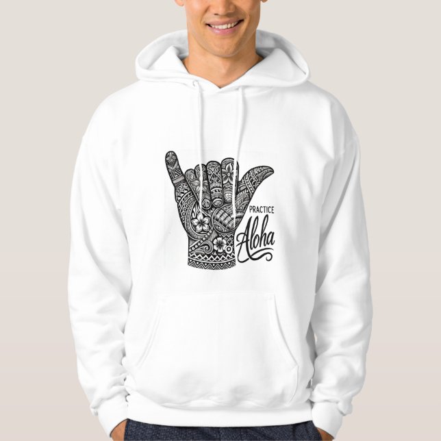 Practice Aloha Hoodie (Framsida)