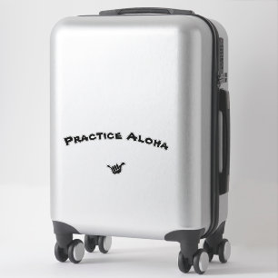 Practice Aloha Klistermärken