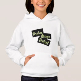 Practice gör perfekt - flickor t-shirt