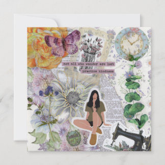 Practice Kindness - kort för flata hälsningar