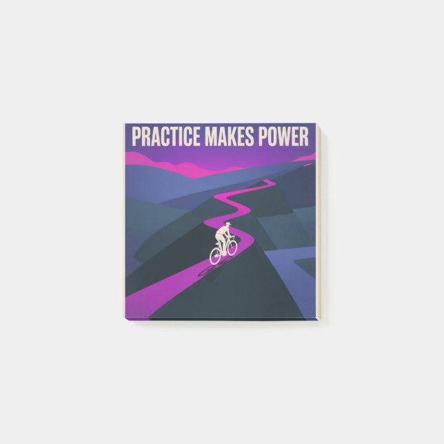 Practice Makes Power Post-it Block (Framsida)