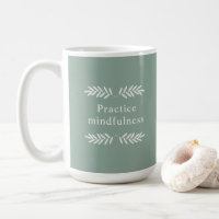 Practice Mindfulness Grönt Grenar