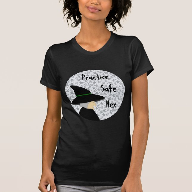 Practice Säker Hex Witch Shirt T-shirt (Framsida)