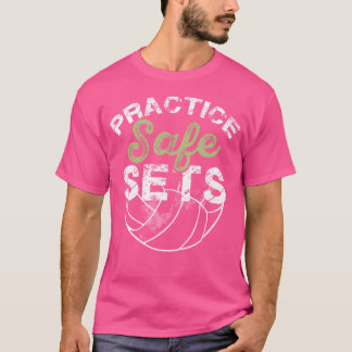 Practice Säker Sets Volleyball T Shirt