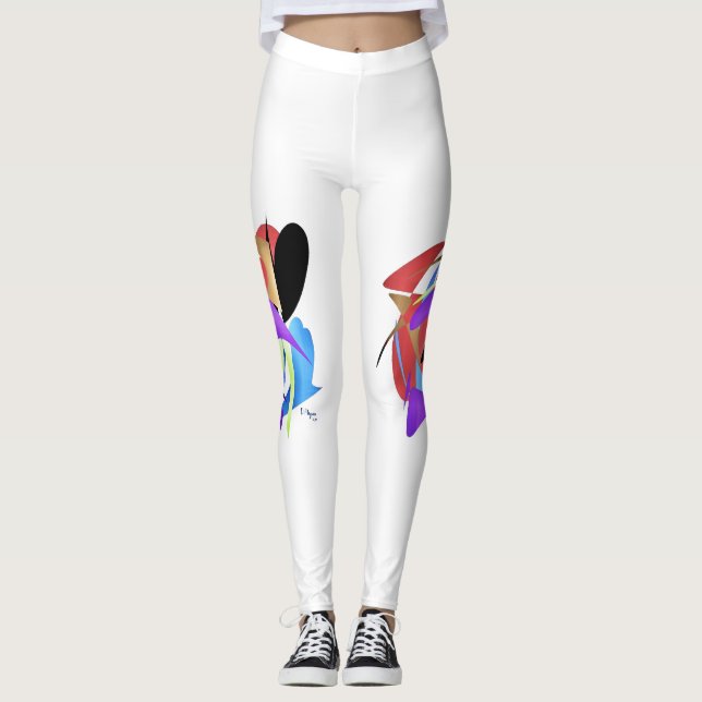 PracticeLove Leggings design av David Flynn (Framsida)