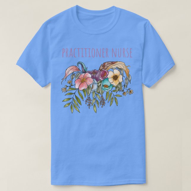 Practister Nurse Nurse Studenten Gift for Women T Shirt (Design framsida)