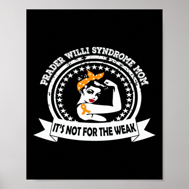 Prader Willi Syndrome Mamma ej för det svaga menyf Poster (Framsidan)