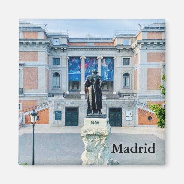 Prado, Madrid, Spanien Magnet (Framsidan)