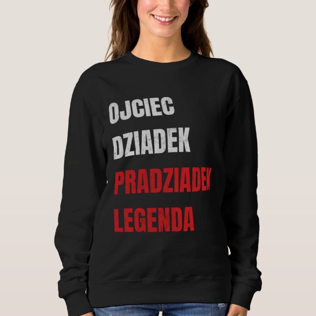 Pradziadek Polish Great Grandpa Polish Great Grand T Shirt (Framsida)