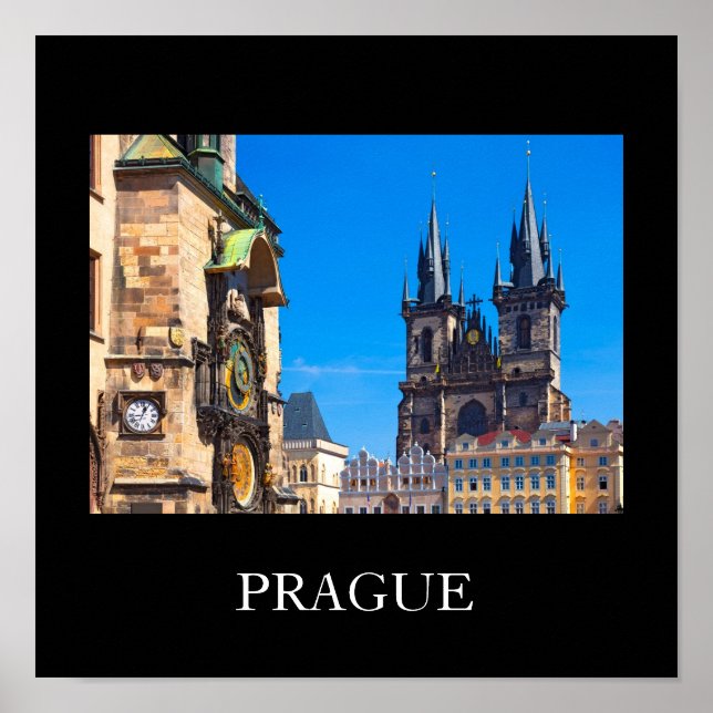 Prag 001W Poster (Framsidan)