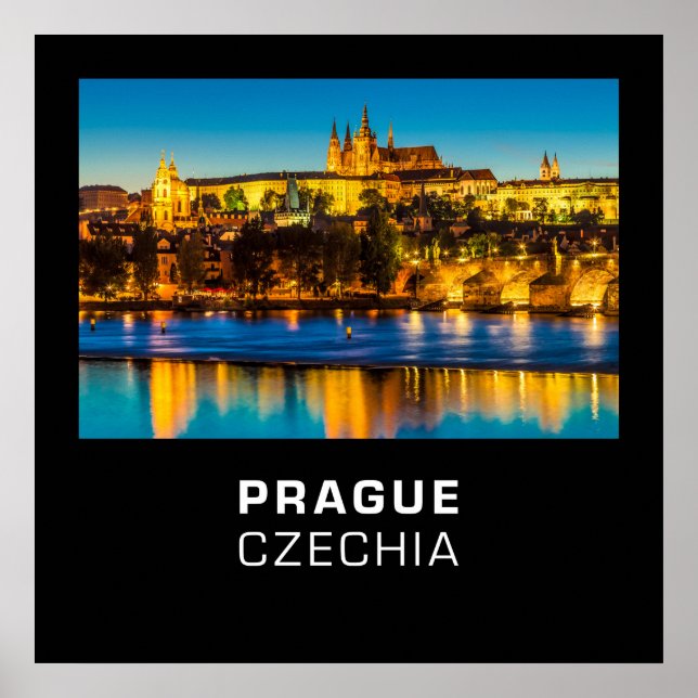 Prag 002D - Golden City Poster (Framsidan)