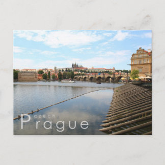 Prag 004, tjeckiskt foto vykort