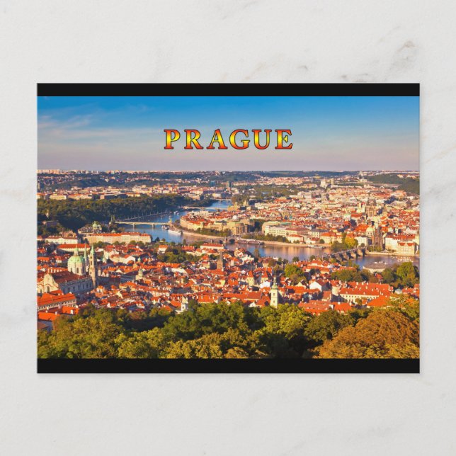 Prag 004B Vykort (Framsida)