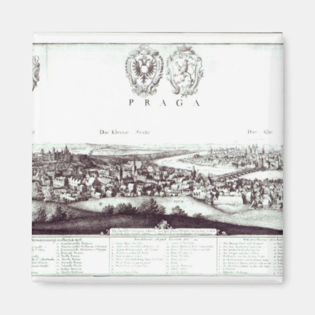 Prag, 1649 magnet (Framsidan)