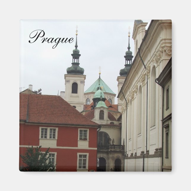 Prag-arkitektur Magnet (Framsidan)
