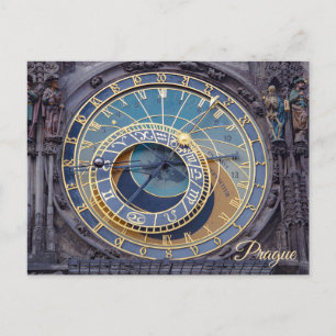 Prag astronomiska klocka vykort