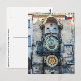 Prag astronomiska ur vykort