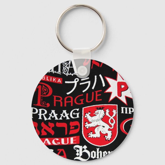 Prag Bohemia Nyckelring (Framsida)