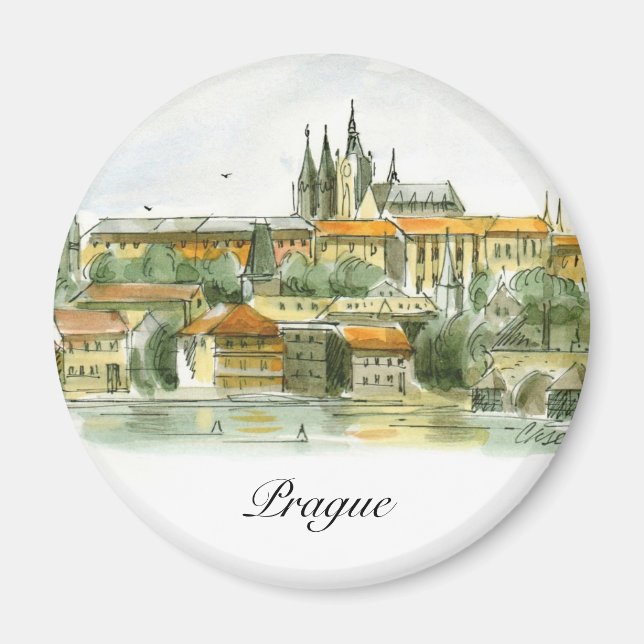 Prag Castle magnet (Framsidan)