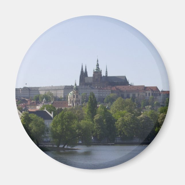 Prag Castle Magnet (Framsidan)