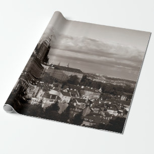 Prag Castle med Saint Vitus-katedral på tjeckiska Presentpapper